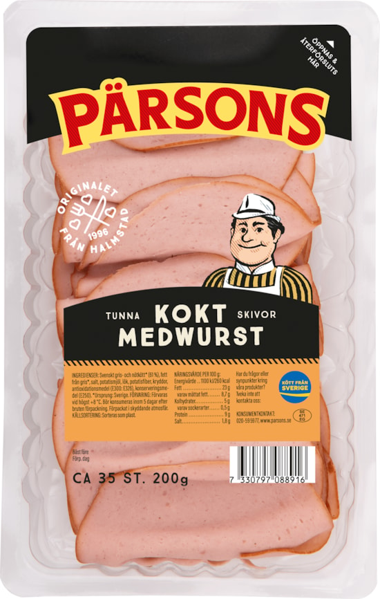 88911 KOKT MEDWURST OVAN