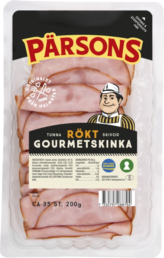 8879 RÖKT GOURMETSKINKA OVAN